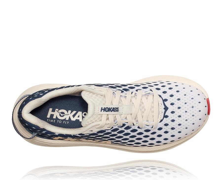 Hoka One One Løbesko Dame - Rincon 2 - Hvide/Blå - 198043FRC